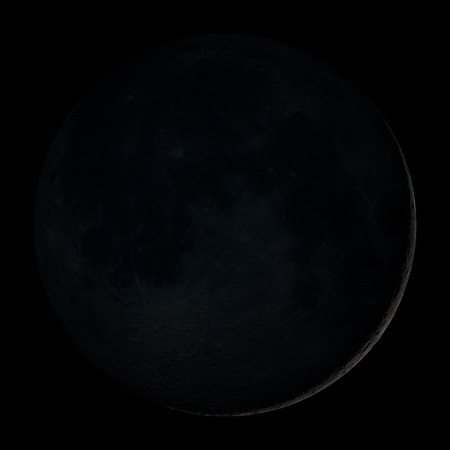 crescent moon nasa